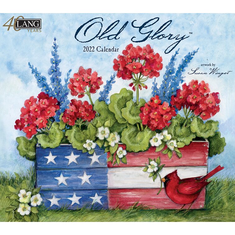 Lang Old Glory 2022 Wall Calendar Wayfair.ca